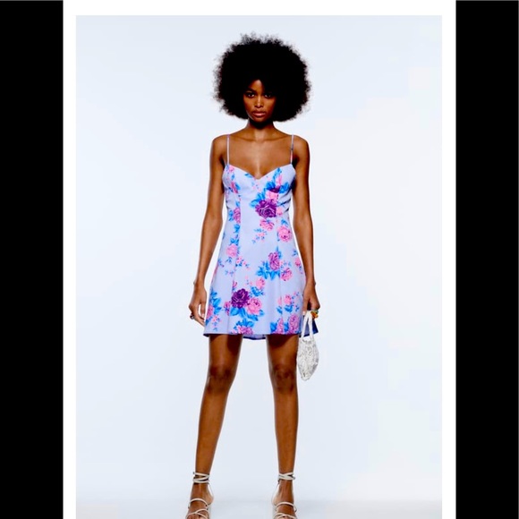 Zara Dresses Zara Floral Print Dress Poshmark
